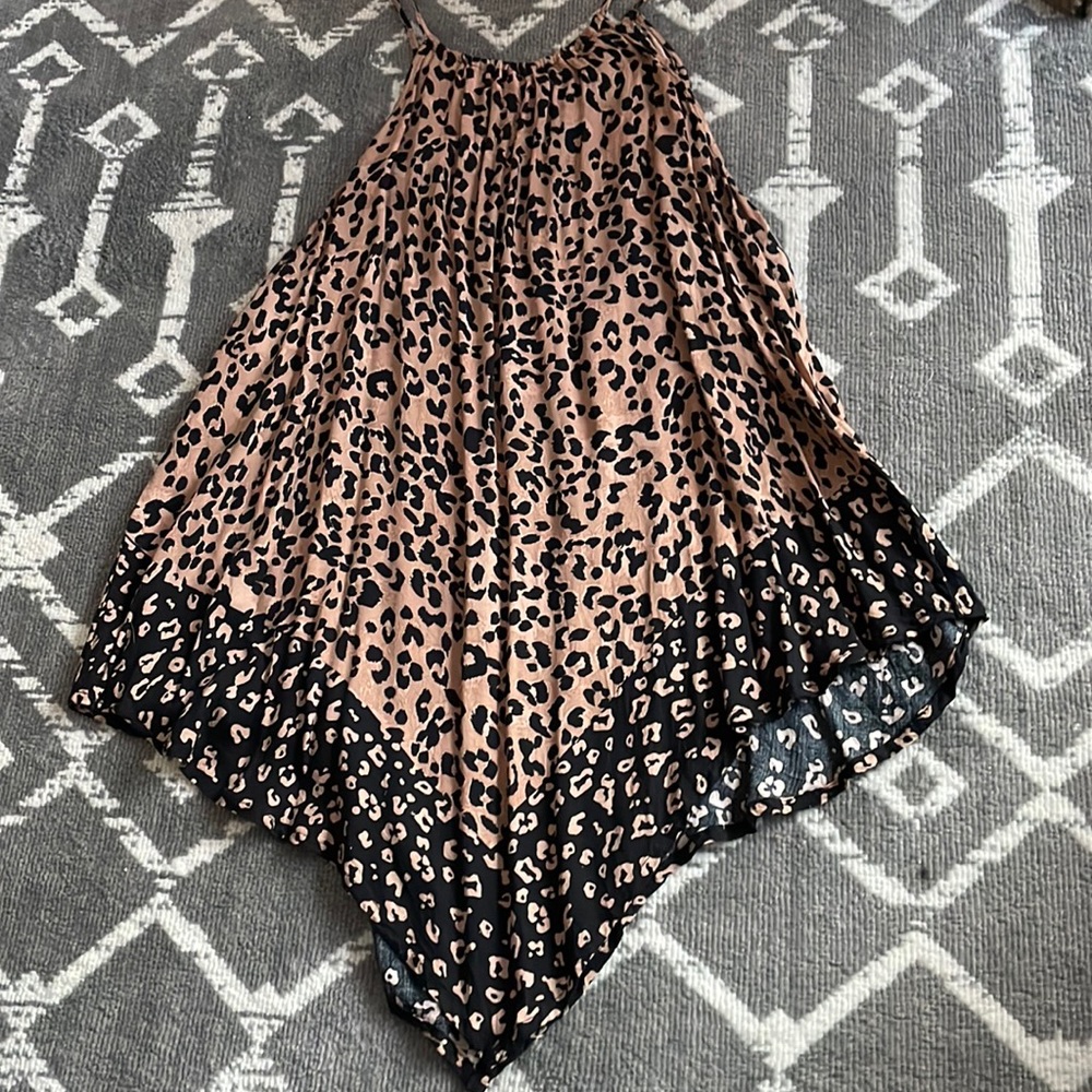 Maurice’s Cheetah Print High Neck Tank Top